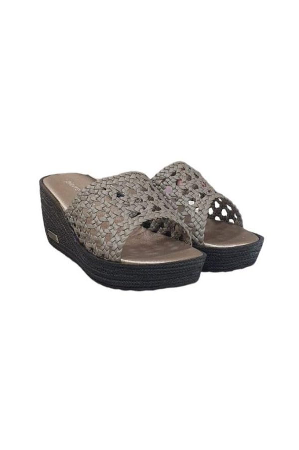 Pierre Cardin Anatomik Dolgu Topuk Günlük Bayan Terlik